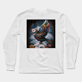Naïve Art Birds 02 Long Sleeve T-Shirt